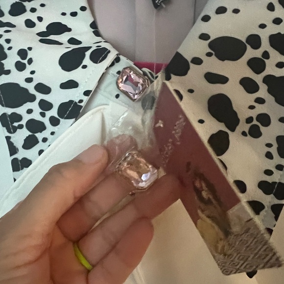 Sister Jane Blush Long Sleeve Dress with White Details - Picture 11 of 16